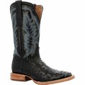 Durango Men's PRCA Collection Full-Quill Ostrich Western Boot, MIDNIGHT, M, Size 13 DDB0469